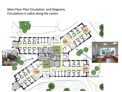 Psychiatric Hospital Floor Plan