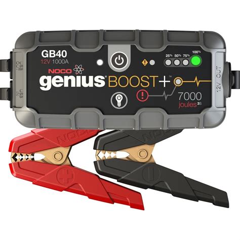 GB40 GENIUS BOOSTSPORT JUMP STARTER 12V 1000A LITHIUM ION - Product Details Batteries Expert