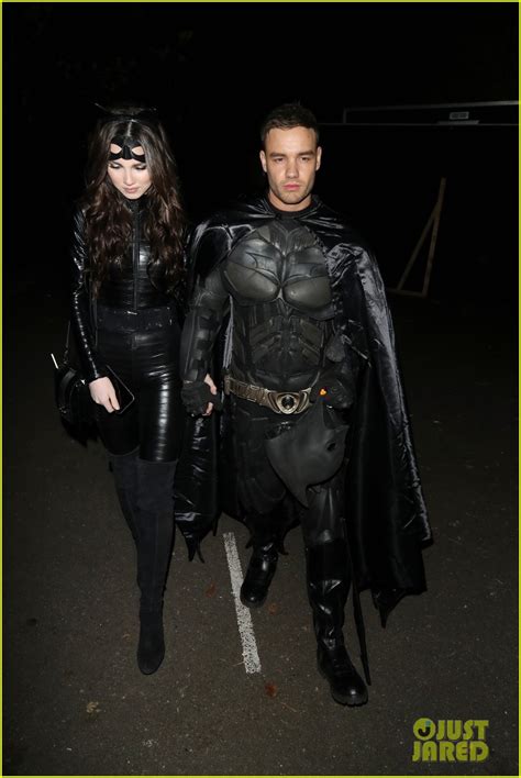 Liam Payne & Maya Henry are Batman & Catwoman For Halloween Party in ...