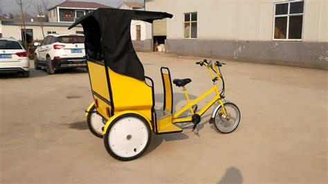 Sedan Type Tuk Tuk Dapu Motor Rickshaw Electric Three Wheel Pedicab With Pedal Assistant - Buy ...