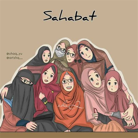 Gambar Kartun Muslimah 8 Sahabat – kabarmedia.github.io