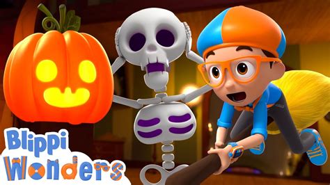 Blippi Wonders - Halloween Haunted House! | Blippi Animated Series ...