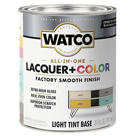 Watco® Lacquer + Color Tint Base