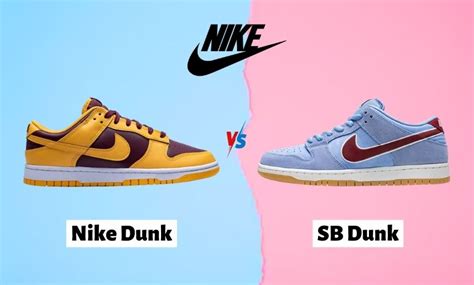 Nike Dunk Vs. SB Dunk: What's the Difference? - Shoes Matrix