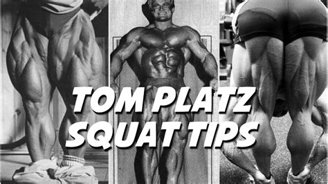 Tom Platz's Squat Tips and Beliefs - YouTube