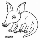 Premium Vector  Coloring Book For Children aardvark sketch template