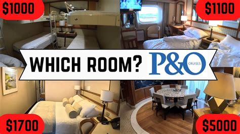 P&O Encounter Room Tours: A Glimpse into Luxury at Sea | Trippin Around Oz - YouTube