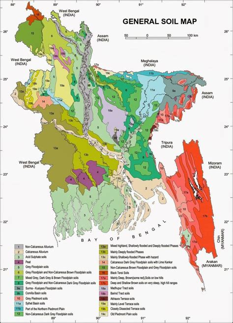 Physiographic Features of Bangladesh | Download Scientific Diagram