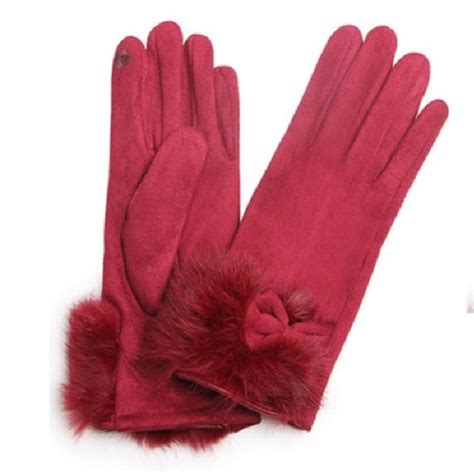 Red Leather Gloves - Etsy