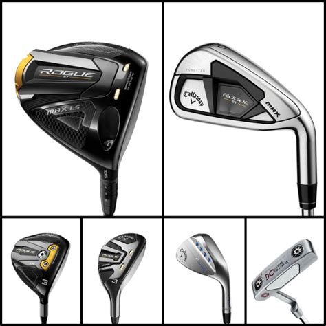 Callaway Rogue ST Max / Rogue ST Max LS combo (stiff flex) - Clublender