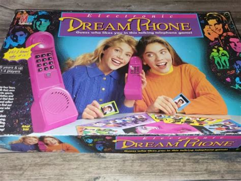 VINTAGE MB GAMES Electronic Dream Phone Board Game 1992 Good Condition £129.99 - PicClick UK