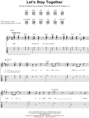 "Let's Stay Together" Sheet Music - 25 Arrangements Available Instantly - Musicnotes