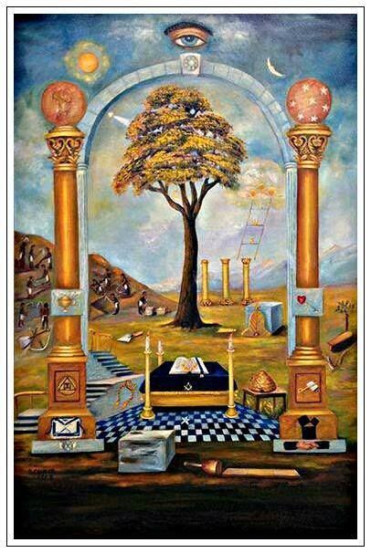 MasonicArts on Twitter | Masonic art, Freemasonry, Masonic symbols