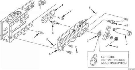 M2 .50 Cal Parts Diagram Retracting Slide - Machine Guns M2 Heavy Barrel