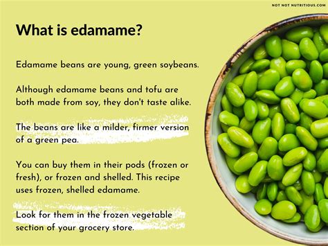 Edamame Hummus - not not nutritious