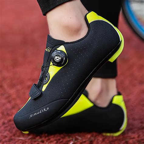 Cycling Shoes Carbon Mountain Bike Shoes Men MTB Self locking Athletic ...