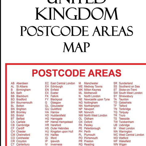 UK Postcode Area Map – Map Logic