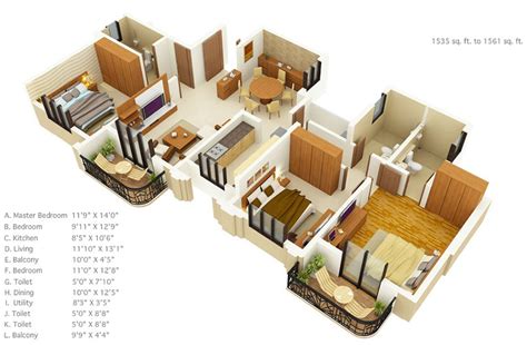 3 bedroom floor plans under 1600 square feet | Interior Design Ideas