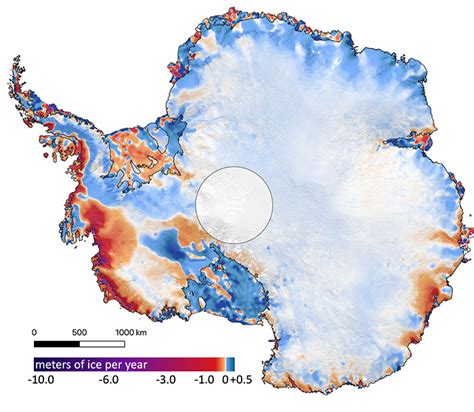 Satellites show melting ice sheets in Antarctica and Greenland have contributed to 14 mm sea ...