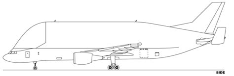 stability - How do the Airbus Beluga's wing/control surfaces deal with its high center of ...