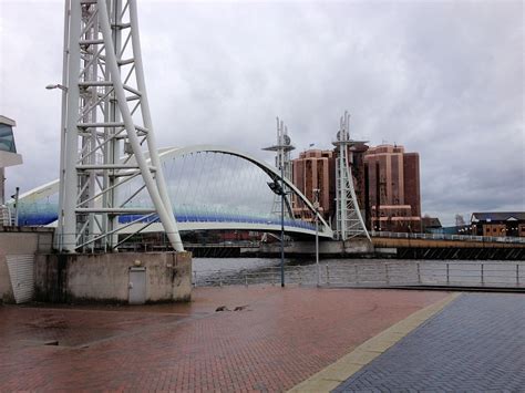 Salford Quays, Lowry Bridge © David Dixon :: Geograph Britain and Ireland