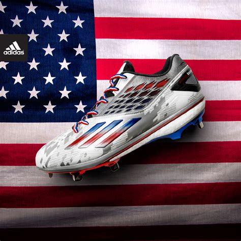 adidas Celebrates July 4th with New Baseball Boost Cleat Colorway - WearTesters