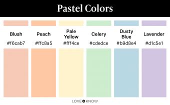20 Pastel Color Palettes for Soft Beauty | LoveToKnow