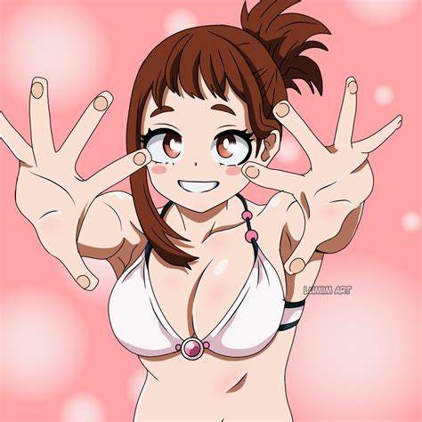 Lumiim Art (OC) on Twitter: "The beautiful ochako uraraka! I love her 🥺 ...