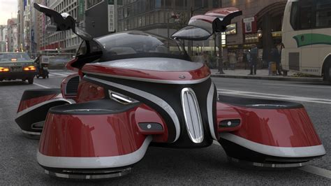 Lazzarini Design Creates a Retro Hover Car Concept | Automobile Magazine