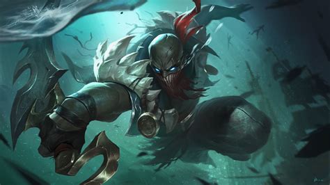 LOL Fanart——Pyke, 木讷的 王某 on ArtStation at https://www.artstation.com ...