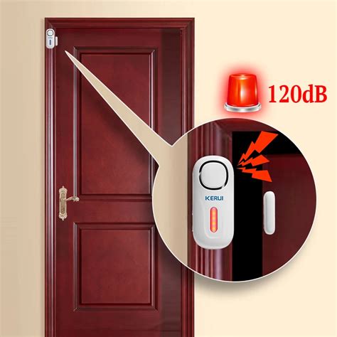 Wifil Gsm Magnetic Door Sensor With Led Light Anti Theft Alarm System Home Security Made In ...