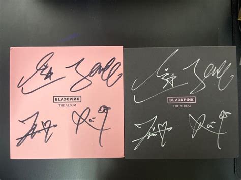 Blackpink Signed The Album, Hobbies & Toys, Memorabilia & Collectibles, K-Wave on Carousell