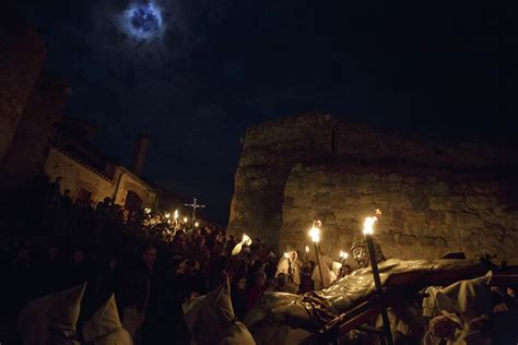 Holy Week Processions Create Striking Night Scenes in Spain - NBC News