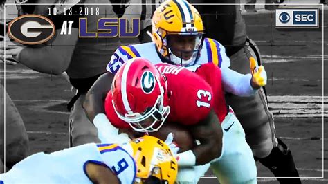 Georgia vs. LSU 2018: Tigers Take Down No. 2 Bulldogs - YouTube