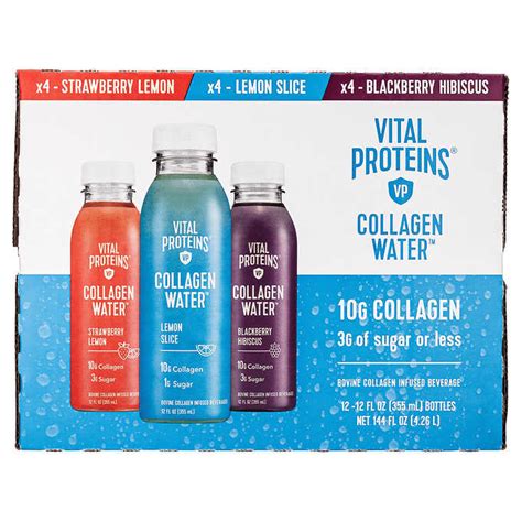 Vital Proteins Collagen Water 12oz 12pk $25.97 - My Wholesale Life