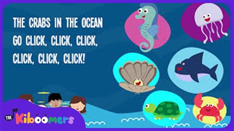 Animals In The Ocean Lyric Video - The Kiboomers Preschool Songs & Nursery Rhymes About the ...