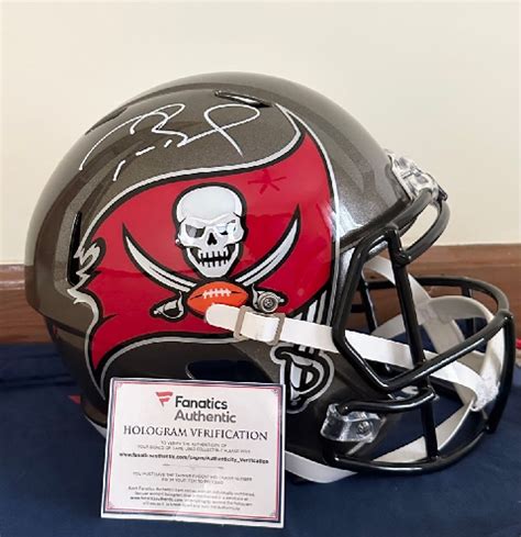 Charitybuzz: Tom Brady Signed Tampa Bay Buccaneers Helmet