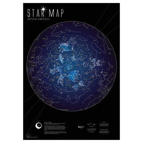 Buy s International Glow in the Dark Constellation – Illuminates After Dark – 33 x 23 Online at ...