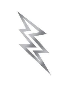 Silver Lightning Bolt Logo - LogoDix