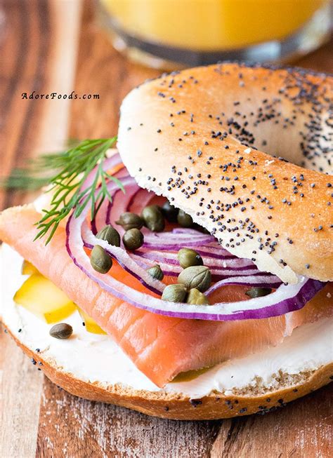 Healthy Smoked Salmon Bagel Breakfast – Adore Foods