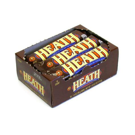 HEATH Milk Chocolate English Toffee Bars (1.4-Ounce Bars, Pack of 18) - Walmart.com - Walmart.com