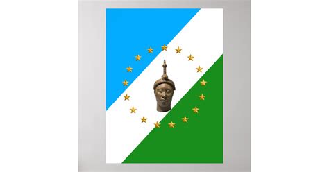 Yoruba Flag | Oduduwa | Yoruba Nation Poster | Zazzle