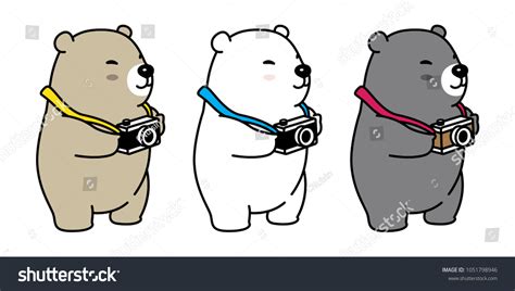 Bear Vector Polar Bear Panda Illustration Stock Vector (Royalty Free ...