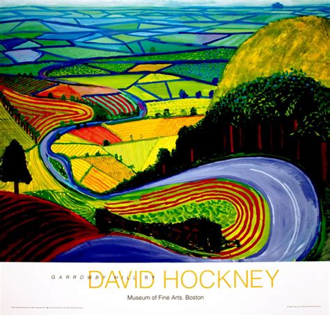 5 Assorted Hockney Landscapes Posters