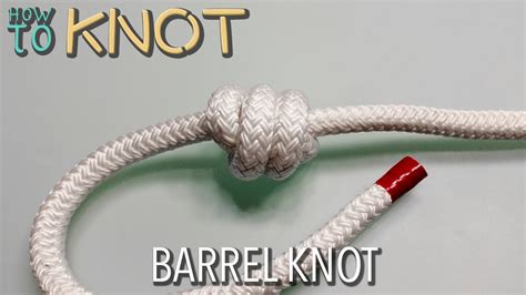 How to Tie a Barrel Knot - YouTube