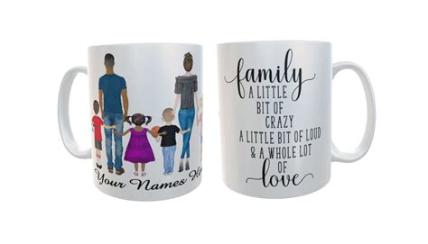 Family Mug Customised Family Mug Personlaised Family Mug | Etsy