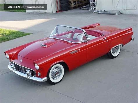 1955 Ford Thunderbird Red