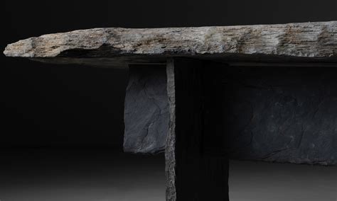 Rectangular Slate Coffee Table :: Obsolete