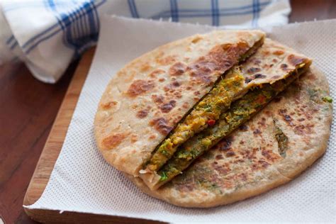 High Protein Broccoli and Dill Stuffed Paratha Recipe by Archana's Kitchen