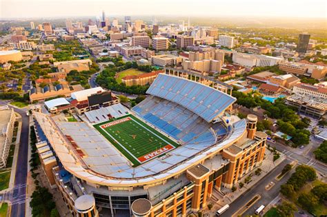 University Of Texas Austin Longhorns Football Stadium Aerial View Stock ...